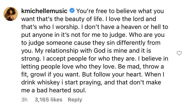 K. Michelle Argues That Homosexuality Is Not A Sin & The Bible Shouldn’t Be Used To Judge