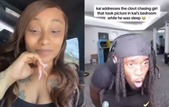 Layla Red Calls Kai Cenat “P Diddy Jr.” After Finding Out He’s Taking Her To Court 