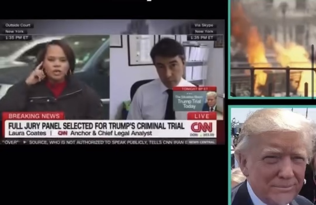 Man Lights Himself On Fire Outside Of Courthouse During Donald Trump's ‘Hush Money’ Trial