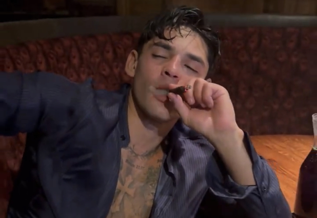 Ryan Garcia Trolls Devin Haney By ‘Smoking On That Haney Pack’ In Viral Video 