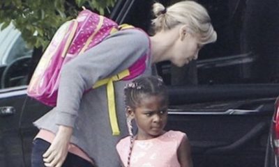 Photo Of Actress Charlize Theron & Her Adopted Black Son, Now Trans Daughter Jackson Goes Viral