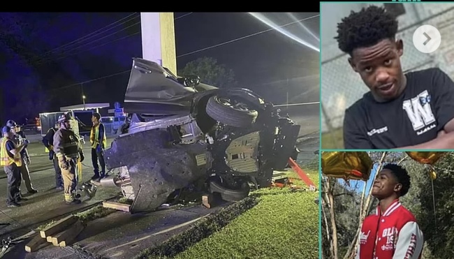 Four Teens, Between The Ages Of 14 And 16, Were Killed In A Crash After A Police Cruiser Performed A Pit Maneuver To Stop Them From Speeding At 111 Mph,