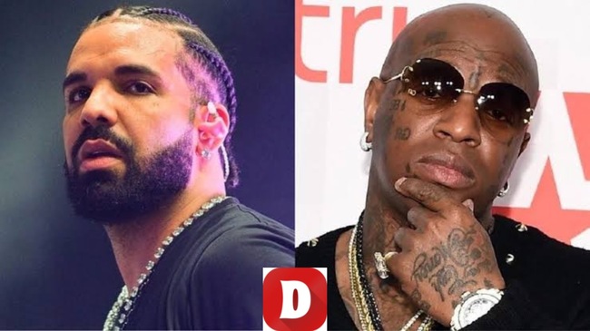 Drake Spotted With Painted Nails While Hugging Birdman Backstage 